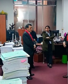 Autoridad Nacional de Control del Poder Judicial instala mesa de recepción de quejas verbales 