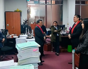 Autoridad Nacional de Control del Poder Judicial instala mesa de recepción de quejas verbales 