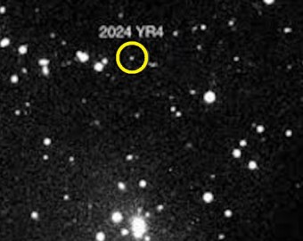 Las posibilidades de colisión del asteroide 2024 YR4 con la Tierra se redujeron a la mitad