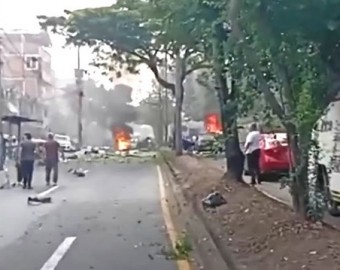 Al menos cinco muertos por explosión de coche bomba junto a base militar en Colombia  