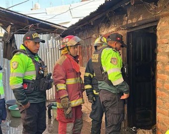 Puno: niño de 3 años falleció carbonizado tras el incendio de una habitación