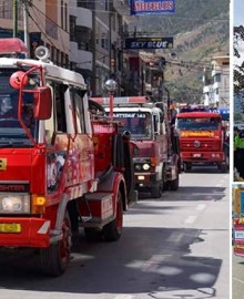 La dos únicas autobombas contra incendios están inoperativas por falta de mantenimiento