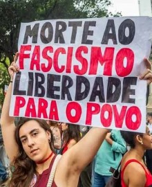 “Bolsonaro nunca más”: miles de estudiantes protestan en Río de Janeiro por el posible regreso de la ultraderecha en Brasil