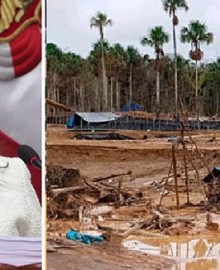 Dina Boluarte calló sobre la minería informal e ilegal en mensaje a la Nación