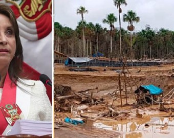 Dina Boluarte calló sobre la minería informal e ilegal en mensaje a la Nación