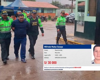 Cusco: capturan a homicida incluido en la lista de “Los más buscados”