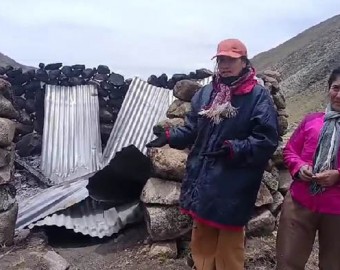 Chalhuanca: acusan a Marcelina Espinoza y otras personas más por destruir cabañas de criadores de alpacas en Rumicruz - Pampahuasi