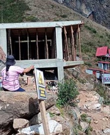 A paso lento avanzan trabajos en proyecto turístico Cañón del Apurímac