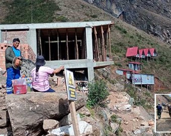 A paso lento avanzan trabajos en proyecto turístico Cañón del Apurímac