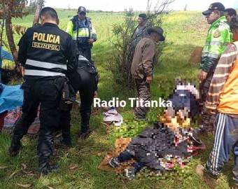 Rayo fulmina a madre e hijo en Campanayocc