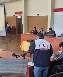 Fortalecen capacidades de los comités de seguridad ciudadana en el marco del SINASEC