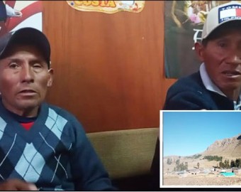Comunidades de Ccasahuasi y Pisquicocha exigen intervención de autoridades por amenazas de invasores de región Ayacucho 