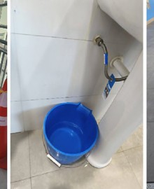 Difunden imágenes de rápido deterioro de acabados en reciente obra del CEBE N.° 11 La Salle de Abancay
