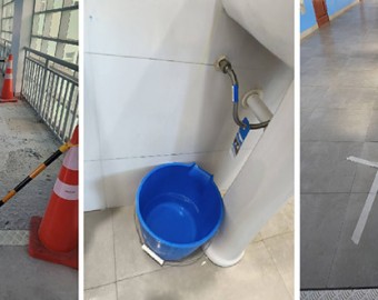Difunden imágenes de rápido deterioro de acabados en reciente obra del CEBE N.° 11 La Salle de Abancay
