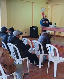 CENEPRED brindó asistencia técnica a funcionarios de municipios de Progreso, Vilcabamba y Chuquibambilla 