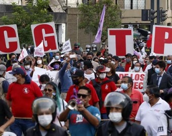 La CGTP se une el paro nacional de este 13, 14 y 15 de noviembre: “Este gobierno ha criminalizado la protesta”