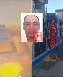 Ica: chofer muere tras explosión de auto en grifo 