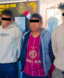 Detienen a tres sujetos que intentaron robar en obra de Tamburco 