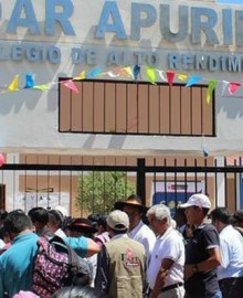  Director asegura que no existe orden de desalojo en el COAR Apurímac