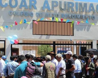  Director asegura que no existe orden de desalojo en el COAR Apurímac