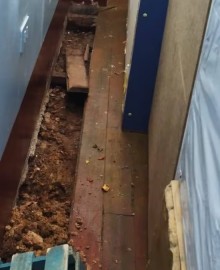 Huancavelica: lluvias intensas dañan colegio inicial 