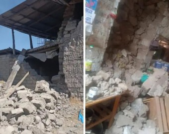 Terremoto de 7.2 deja deslizamientos y daños en viviendas de adobe en Parinacochas