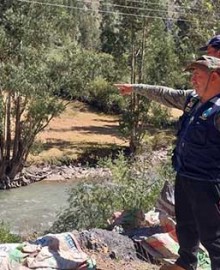 4,200 litros de petróleo contaminan río Chalhuanca tras volcadura de camión cisterna
