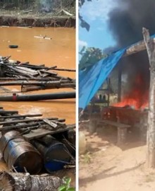 Madre de Dios: Fuerzas Armadas golpean a la minería ilegal y destruyen recursos valorizados en más de S/8.3 millones