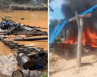 Madre de Dios: Fuerzas Armadas golpean a la minería ilegal y destruyen recursos valorizados en más de S/8.3 millones