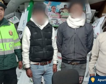 Cinco personas intervenidas por manipular propaganda política durante proceso electoral