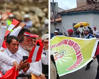 Prefecto y subprefectos cumplieron papel de “portátil” en ceremonia de colocación de primera piedra del nuevo penal de Abancay 