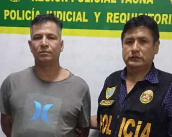 Tacna: capturan a extranjero investigado por extorsión mediante el “gota a gota”