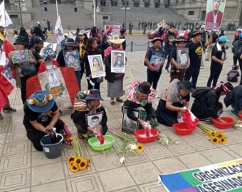 Movimientos sociales rechazan juramentación de Keiko Fujimori