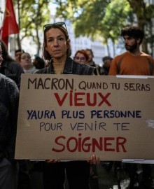 Movilizaciones en Francia contra el ajuste fiscal de Macron