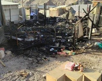 Moquegua: fuego reduce a cenizas vivienda de madre soltera y sus tres hijos