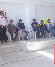 Captan a gerente y regidor de Municipalidad Provincial de Abancay en acto público con candidatos de Ahora Nación