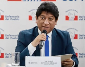 Bancadas de oposición formalizan pedido en el Senado para remover a Josué Gutiérrez de la Defensoría del Pueblo