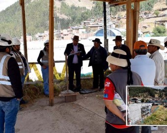 Dirigentes y pobladores exigen celeridad en obra del Hospital de Tambobamba que apenas supera el 20 % de avance físico en 3 años