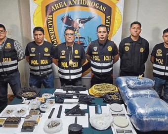 Arequipa: autoridades detectan red de tráfico de armas en encomiendas para mover armamento ilegal