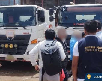 Más de 300 mil soles en vehículos y maquinarias fueron decomisadas de actividades ilegales