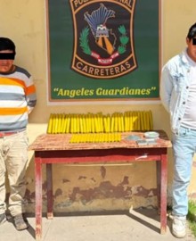 Cae banda “Los Chocolateros de Huancabamba” con explosivos de contrabando en San Jerónimo 