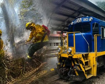 Cusco: restablecen servicio ferroviario entre Ollantaytambo y Machupicchu tras inspección por incendio forestal