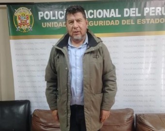 Huancavelica: capturan a exgobernador Maciste Díaz tras salir de desayunar en Huancayo