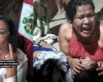 Van más de 100 asesinatos en solo 20 días mientras Keiko da consejos de maquillaje