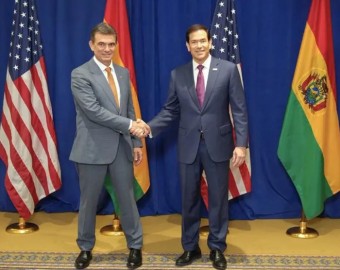 Rodrigo Paz y Marco Rubio acuerdan reformar legislación de energía y minería en Bolivia