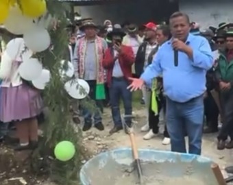 Michael Martínez con plata de todos los andahuaylinos hace campaña política gratis