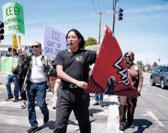Realizan protestas contra las políticas migratorias de Trump y las redadas de ICE
