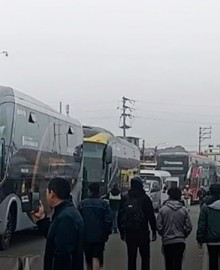 Moquegua: suspenden viajes en terminal por huelga de mineros artesanales
