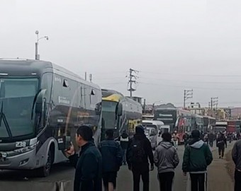 Moquegua: suspenden viajes en terminal por huelga de mineros artesanales