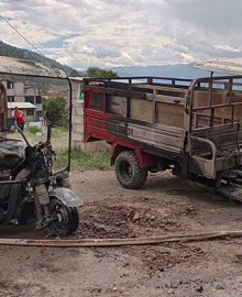 Incendio en depósito del Municipio de Tamburco habría sido provocado por desconocidos